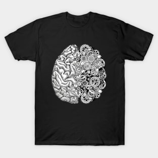 Brain human anatomy,gear, mental T-Shirt